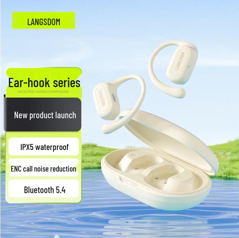 

Lansheng TS19 Bluetooth Ear-Clip Sport Headphones