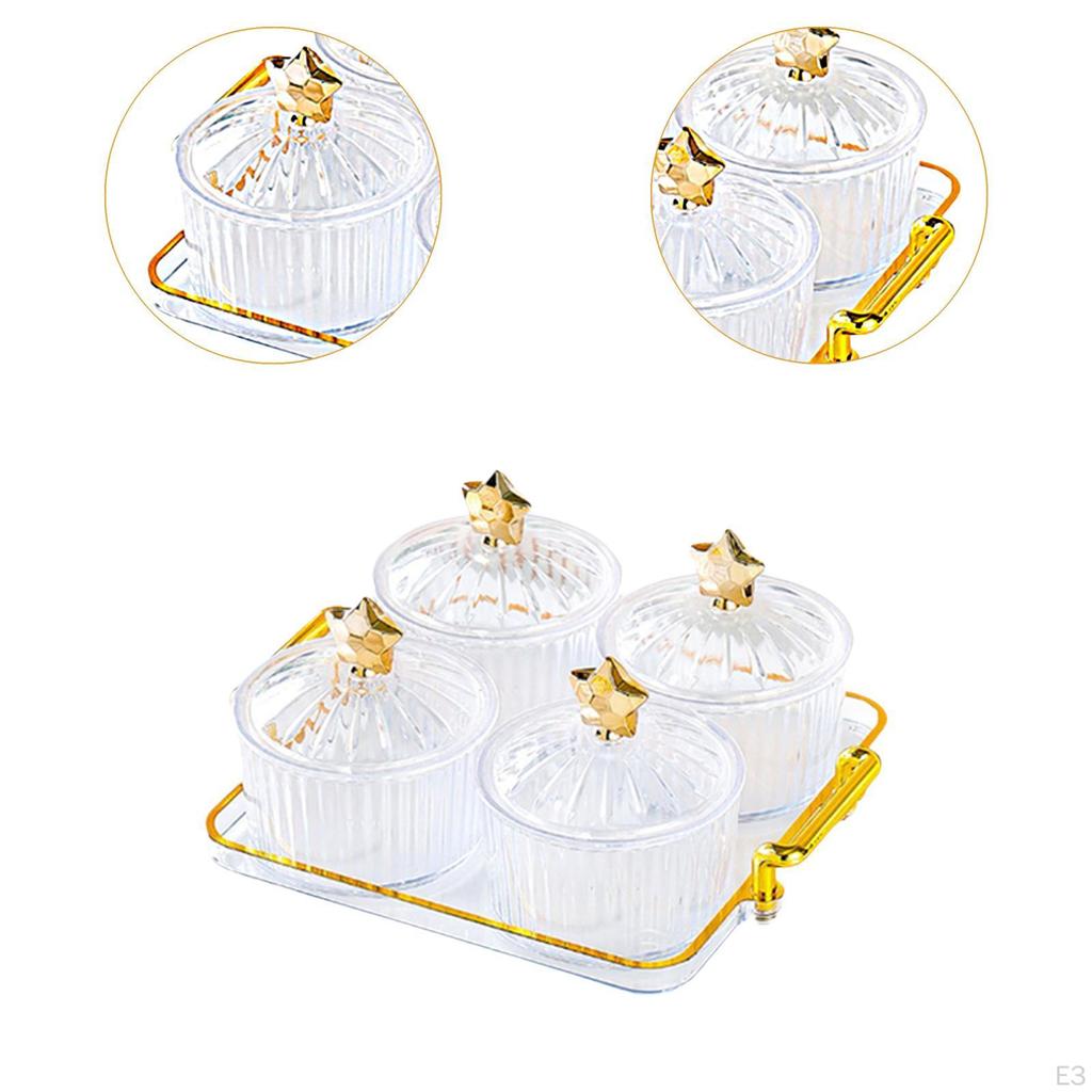 Candy Nut Serving Container Divided Dishes,Divided Fruit Tray,Platter Dried Tray with