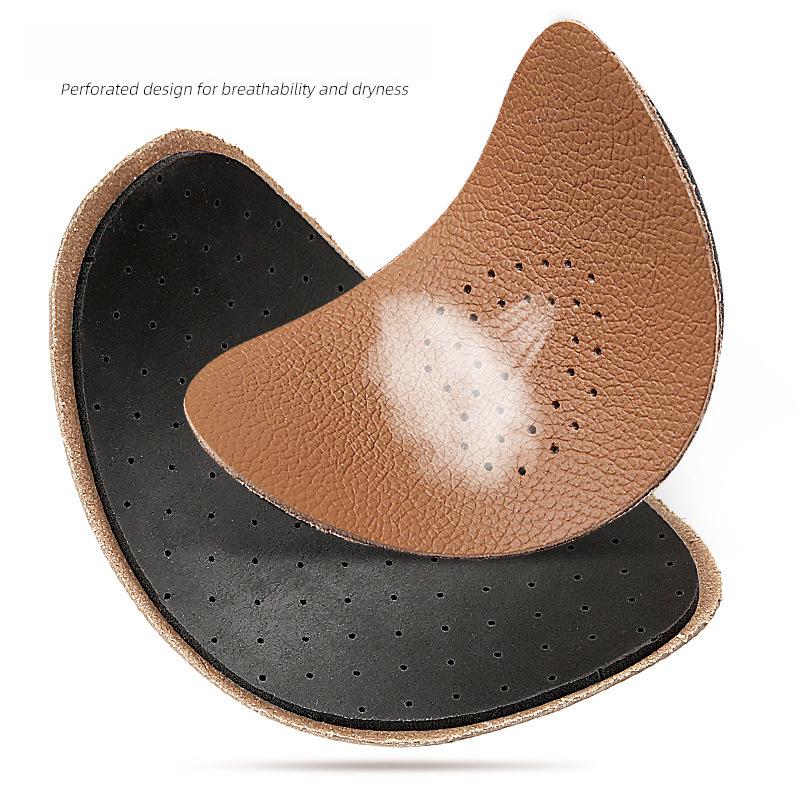 Latex Cow Leather Forefoot Pad High Heels Soft Anti-wear Forefoot Half Pad Anti-slip Code Adjustment Forefoot Half Size Pad