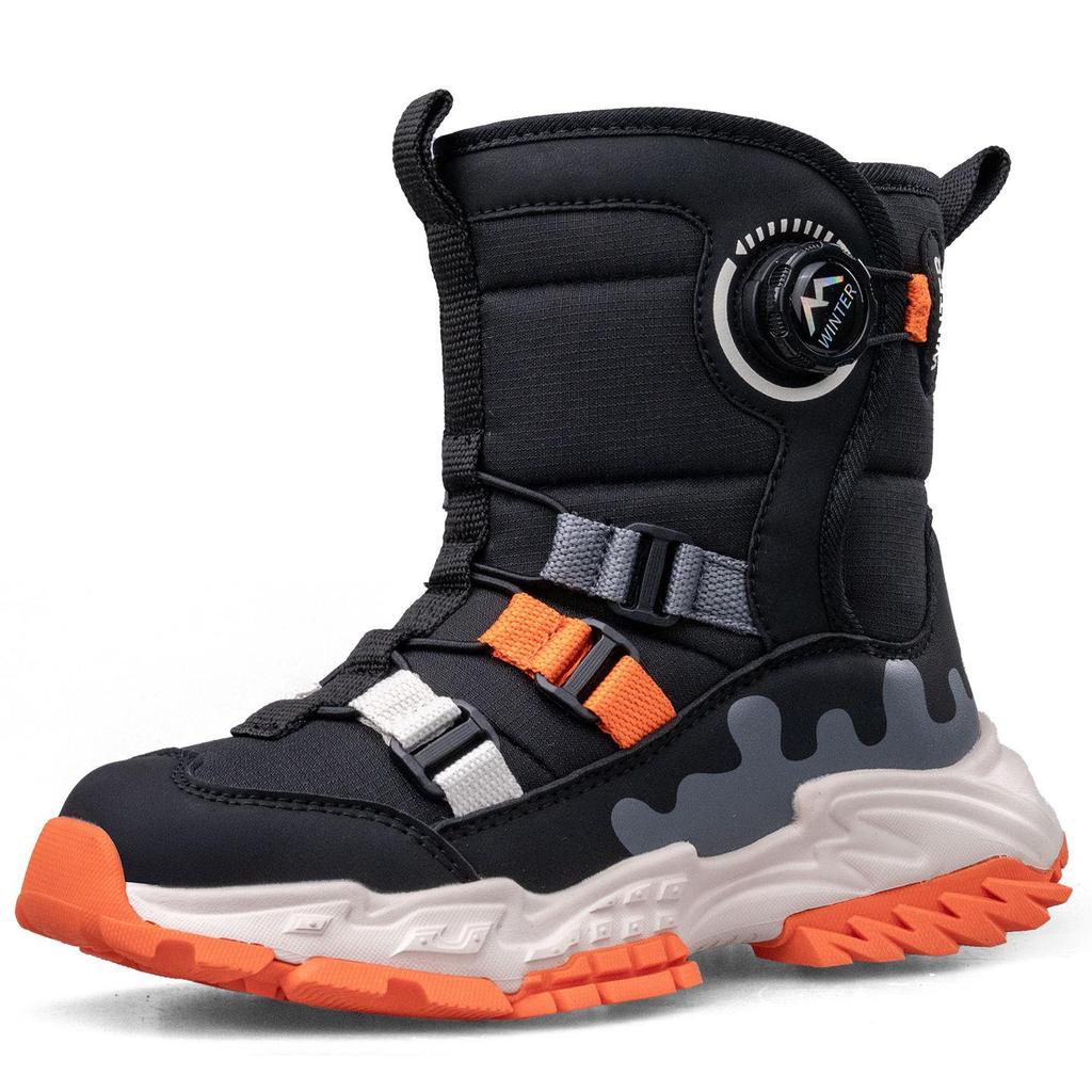 Children's Harbin Waterproof Winter Boots - Non-slip, Thickened Warm Snow Shoes for Boys and Girls