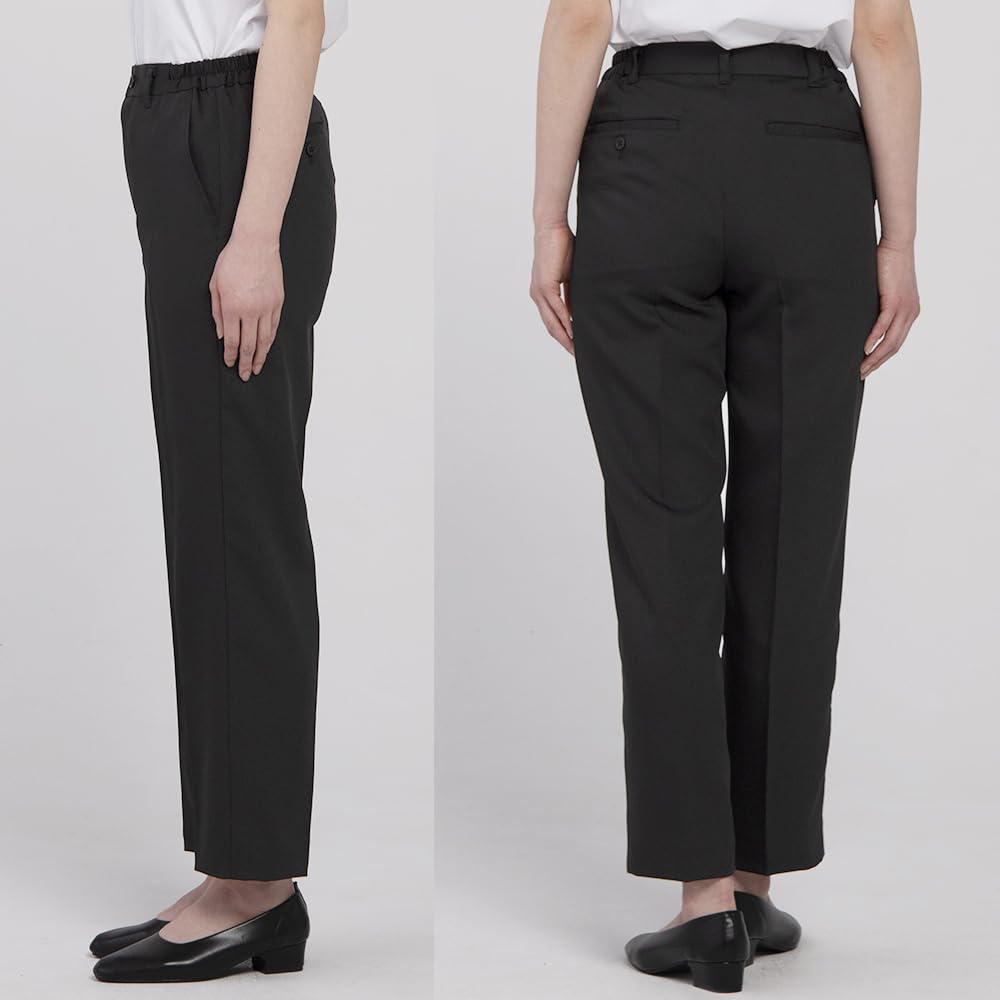 Seven Uniform DL2837-9 Women's Pants, Black, Size 17