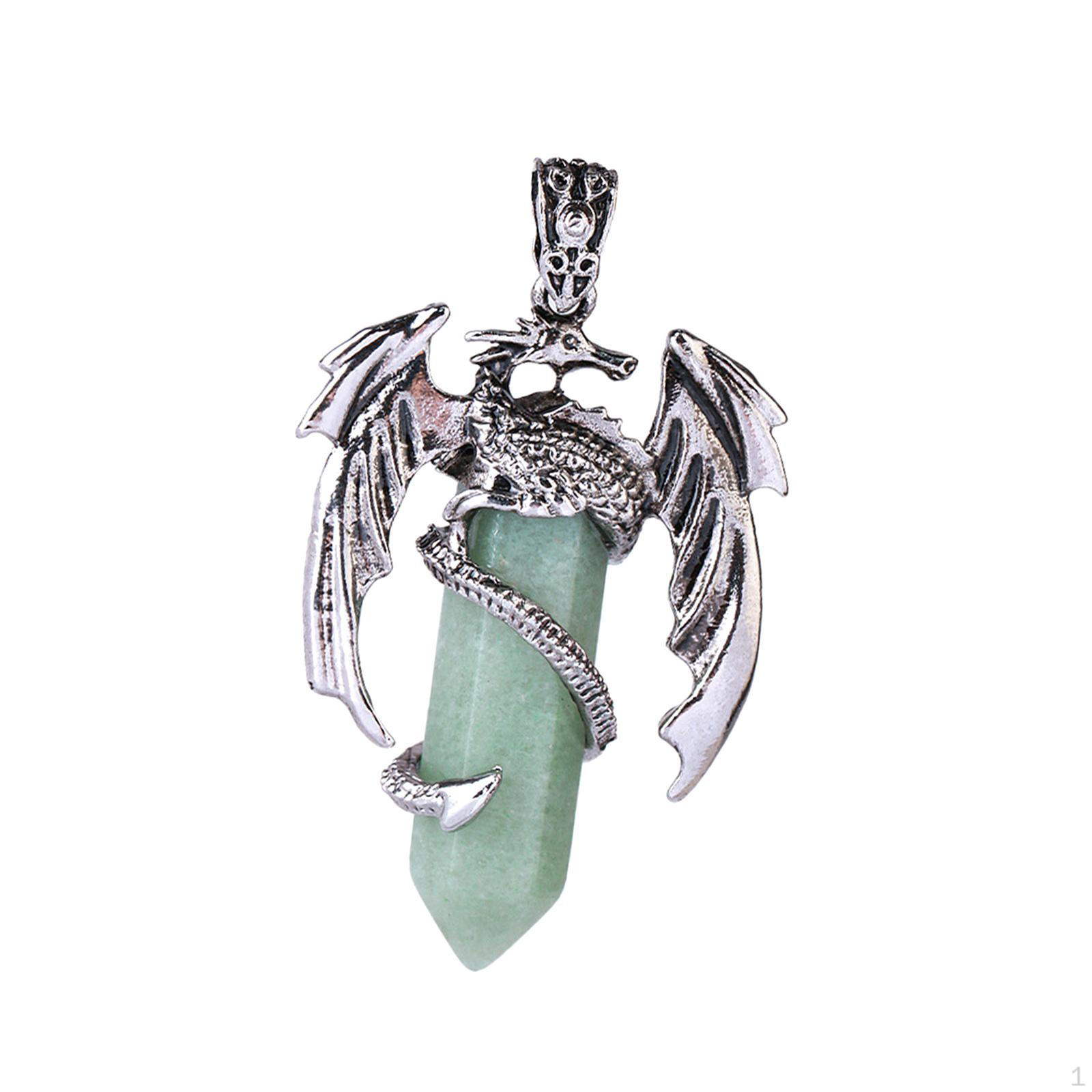 

Necklace Pendant Crystal Gift for Birthday Gifts Halloween Woman зелёный