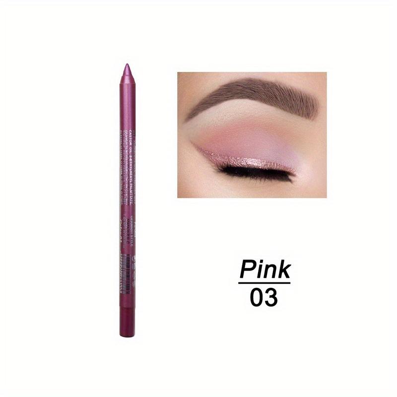 Στυλό 14 χρωμάτων Eyeliner Gel Pearlescent Eyeshadow Pen Αδιάβροχο μακράς διαρκείας, μη μουτζουρωμένο στυλό ματιών