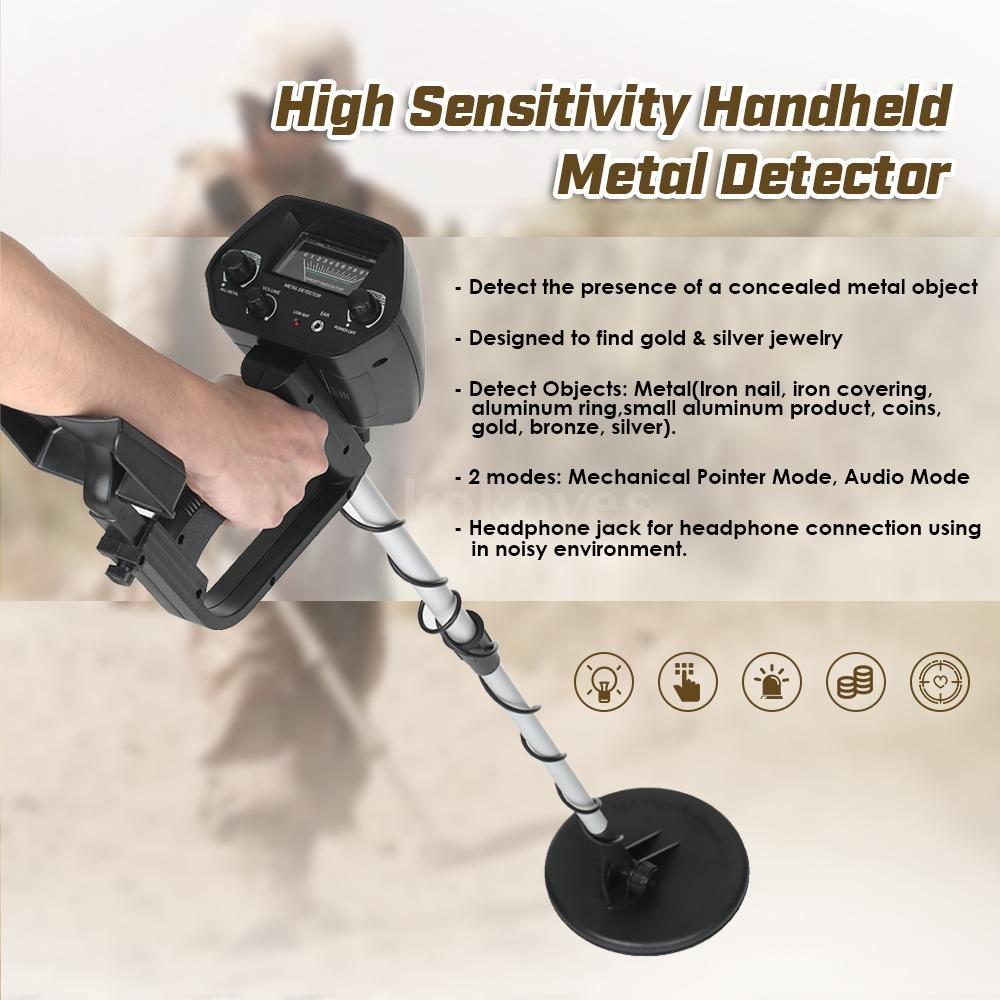 High Sensitivity Finder Adjustable Detectors Treasure Hunter Tracker Seeker Metal Circuit Detector