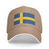 Sweden flag Baseball Cap Fishing cap Fashion Beach For Men Women's