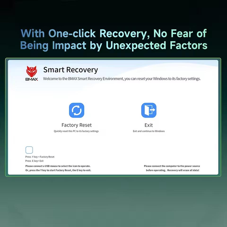 BMAX B6Turbo Windows 11 PC  Intel Core I5 8257U 16GB 512GB SSD HDMI USB Wi-Fi Intel UHD Graphics Mini PC Bluetooth HDMI