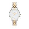 OLIVIA BURTON 30mm Watch OB16MDW34 MIDI White Dial Bracelet Gold Silver Watch Women's &