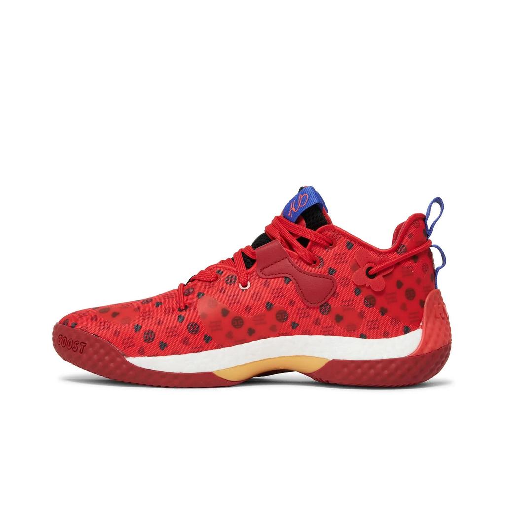 adidas Indurire vol. 6 'Rosso Vivace Monogramma' (Unisex) Scarpe da Basket Rosso Vivace / Nero Intenso / Rosso Vittoria di Squadra HQ3884