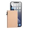 Mini RFID Blocking ID Credit Card Holder Business Thin Slim Aluminum Men's Women's Wallet Automatic Pop Up Bank Card Case Purse