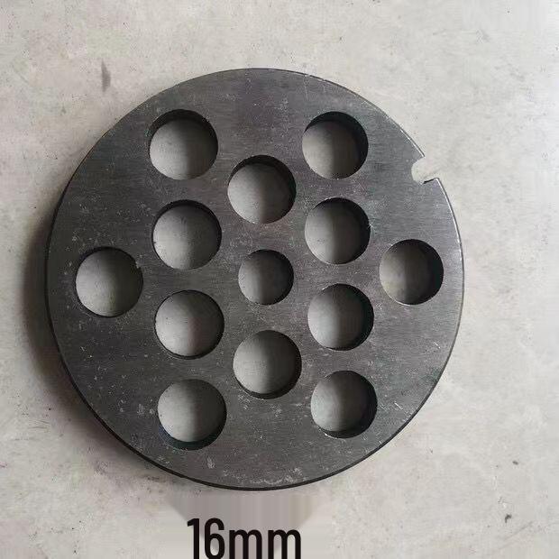32-Type Meat Grinder Accessory Set: Cross Blade, Round Blade, Grating Plate, Hole Plate, Stainless Steel Blades