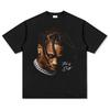 T-shirt Graphique Travis Scott Oversize Hip Hop Rapper Coton Tee Streetwear Unisexe Femme Décontracté Vintage Y2K Haut Ambiance Astroworld