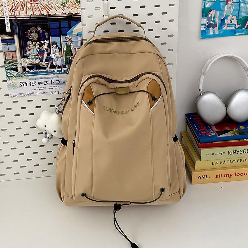 Original Niche Design Backpack for Women Design Sense Outdoor Sports Light Travel Mountaineering College Student Schoolbag