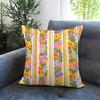 Flowers and plants Cushion Cover Comfortable Reversible Pillow Cover Ideal for Car Sofa Bedroom  Beyond