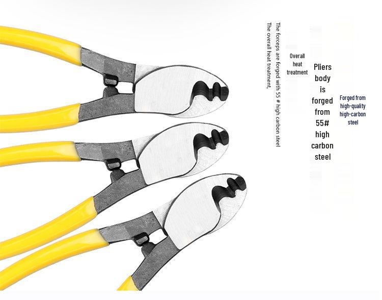 Elektrikářské 10" kleště na kabely a odizolování drátů