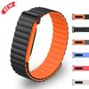 Silicone Magnetic Strap for Google Fitbit Air Rubber Loop Bracelet Outdoors Sports Band Wristband for Women Men