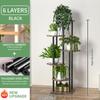 Plant Stand Stand for Flowers Wooden Storage Shelf 4/5/6 Tier Flower Shelf Planter Rack Indoor Display Stand Multiple Flower Pot