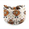European American Women's Hair Band African Print Pattern Wide Edge Elastic Knot Sports Yoga Headband Women's Headwear Hair