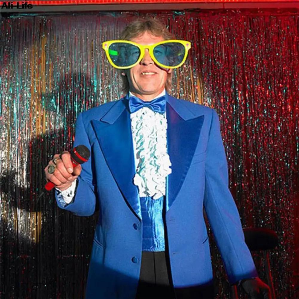 

Fashion Party Props Large Frame Party Decoration Supplies Big Glasses Square Glasses Glow Glasses Shades жовтий