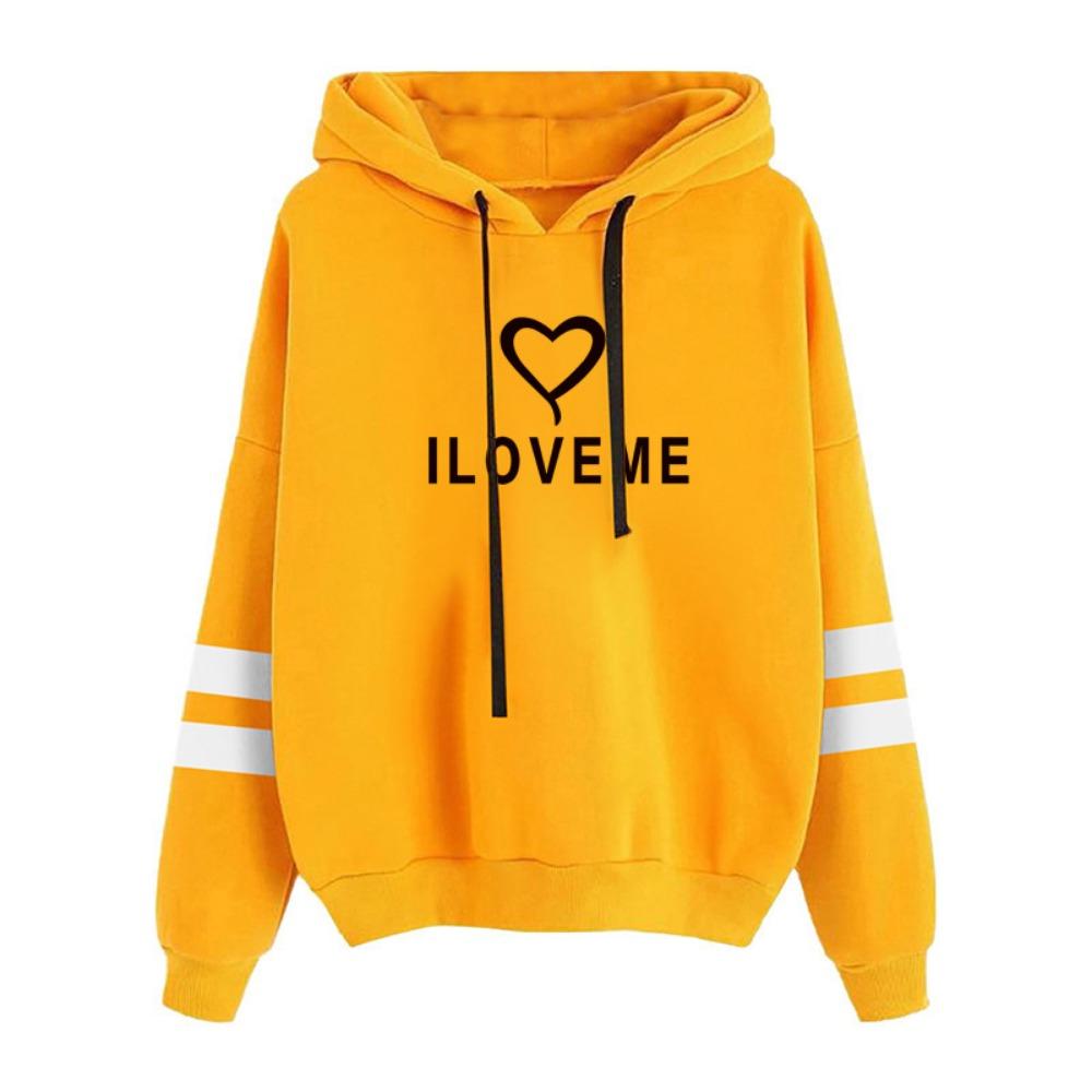 2025 pullover print sweater autumn and winter women's top hoodie