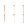 50 Stück Golf Tees Professionelle Starke Ersatz-Holz-Golf-Tees für Golfzubehör 83mm 3,27in
