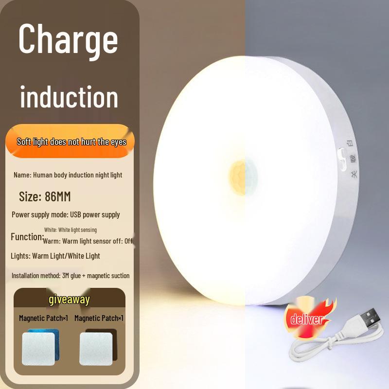 2024 Smart Voice-Controlled Night Light for Corridors and Aisles - Automatic Activation at Night