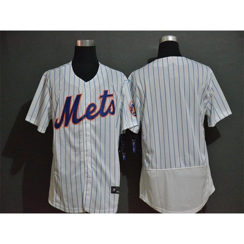 New York Mets MLB Baseball Jersey Unisex Stitched Fan Apparel Custom Number 12 18 20 48