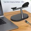 3 in 1 Magnetic Wireless Charger 30W Fast Charging Station & Ring For Samsung Galaxy S25 S24 Watch 7 6 5 4 3 Active 1 2 Earbuds