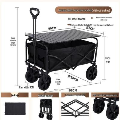 Portable Foldable Outdoor Camping Wagon