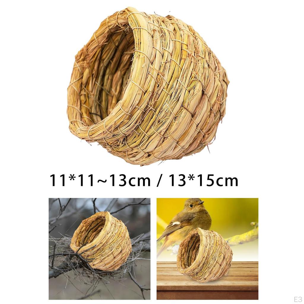 Bird Nest Bed Breathable Decoration Dove Nests for Breeding Garden Sill