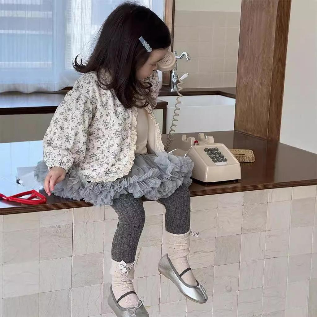 2025 Autumn Korean Style Girls' Outfit Set: Fashionable Coat and Early Autumn Wear