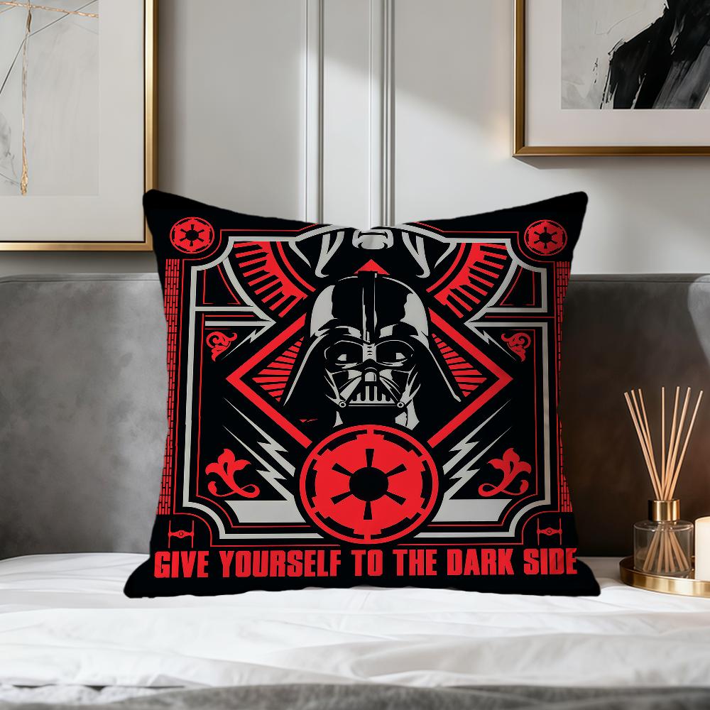 Film dDarth Vader sStar wWars Soft Pillowcase for Sofa Living Room Home Decor Protective Covers Party Hogar Pillow Cover