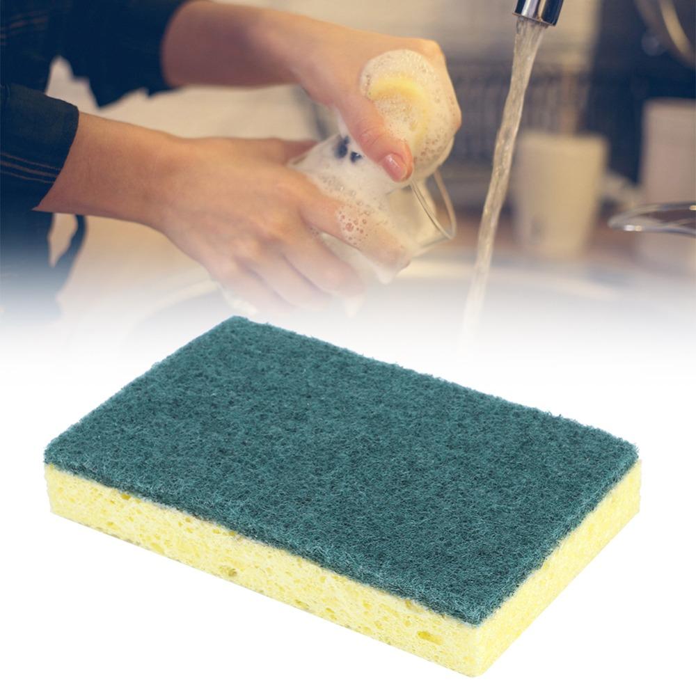 24pcs Odor-Free Dishwashing Sponge Non-Scratch Dish Cleaning Tool Cleaning Sponge Restaurant