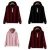 Stylish Unisex Men Women Pullover Hoodie Comfortable Solid Color Sweatshirt For Teens
