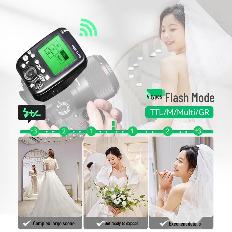 Yongnuo YN560TX PRO HSS TTL Flash Trigger for YN200/Y650EX-RF Flashes