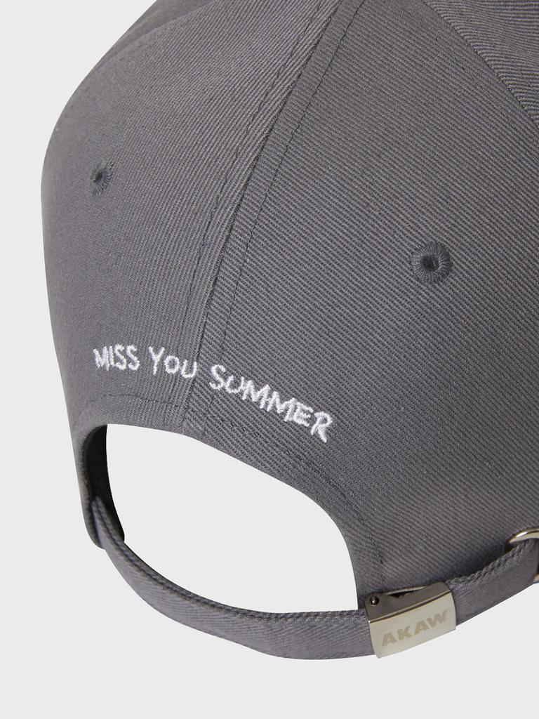Akau Oversized Classic Ball Cap (Gray)