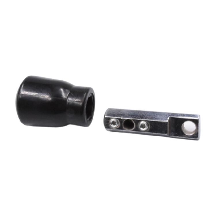 Large Flat Head Rivets Insert Joint Sleeve Connectors Nut Secure End Fittings for Fitness Equipment Adaptability