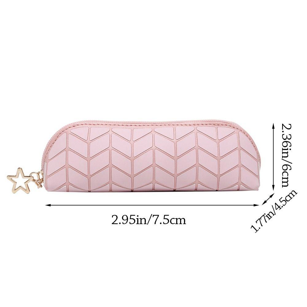 Mini Pen Pouch Portable Pencil Case Durable Stationery Storage Bag Back To School