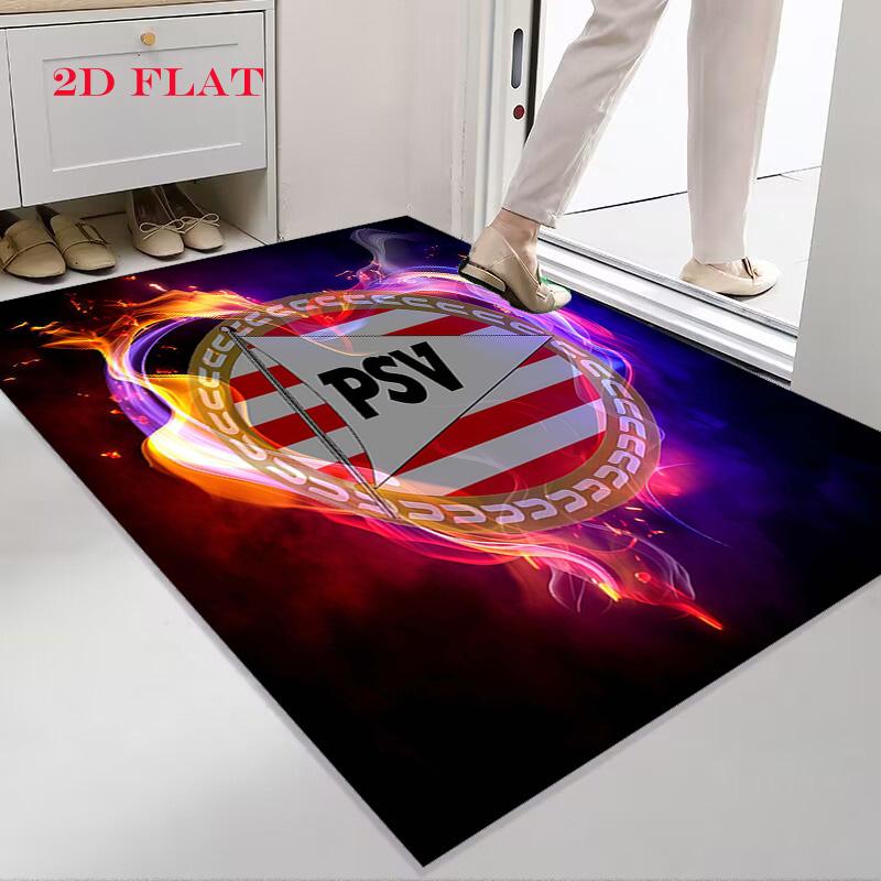 PSV Eindhoven Carpet Rug for Living Room Bedroom Home Sofa Decoration,Kids Play Nonslip Floor Mat