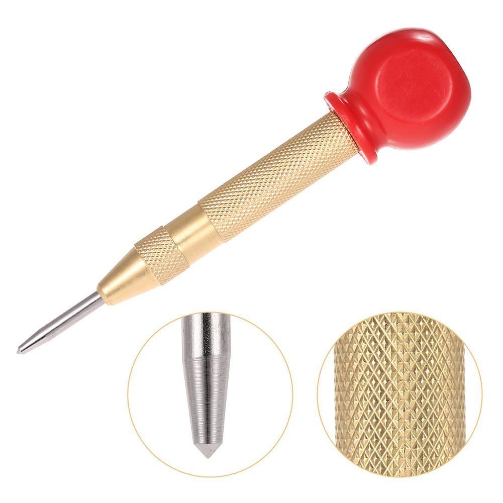 Automatic Centre Punch  Heavy Duty Auto Center Punch Non Slip Grip Spring-Loaded