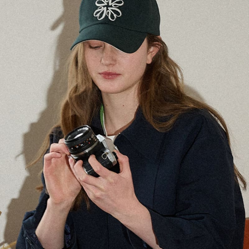 

VITALSIGN [LINE] Clover Symbol Cap (3c) Deep Green