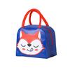 Insulated Lunch Bag with Cartoon Animal Design Portable Handheld Thermal Lunch Box for Work School Outdoor Use