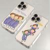 The T-TripletsS CARTOON Phone Case For Samsung S26 S25 S24 S23 S22 S21 S20 FE Note20 Note10 Plus Ultra Lite Edge Clear Soft TPU