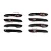 For Genesis GV80 -2026 LHD Black Exterior Door Handle Decoration Cover Trim Exterior Parts