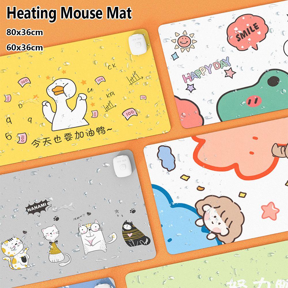 

Коврик для ноутбука, настольного зимнего настольного коврика, электрический теплый коврик для мыши с подогревом, контроль температуры