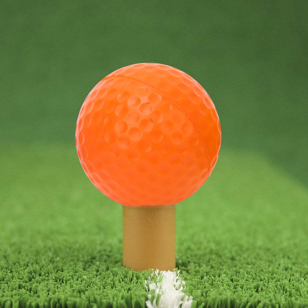 12 Stück PU Kinder Kinder Golfbälle Bunt Elastisch Golfbälle Set Training Übungszubehör