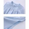 Shop   Women A Line Body Cover hAlter Neck Sleeveless Shirring Blouse Won Wbl Wf