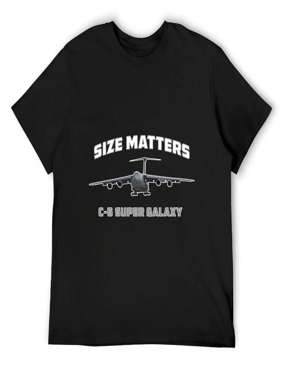C 5 Super Galaxy Airplane T-Shirt For A Boy Graphics Sweat Oversized T Shirts For unisex S разноцветный