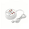 USB-A Interface Portable Expansion Dock Compact Design Type-C Interface Fast Charging Converter Lightweight Form