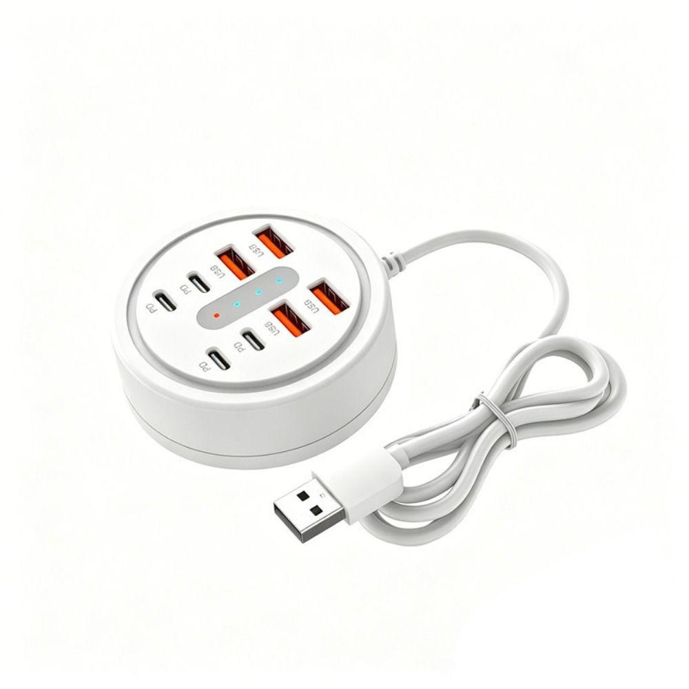 Compact Design Multi-functional Expansion Dock Type-C Interface Fast Charging Converter  Daily Use