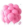 100 Stück Verdickte Latexballons in Rot für Festliche Partys Und Geburtstagsdekorationen, Hochzeitsdekoration